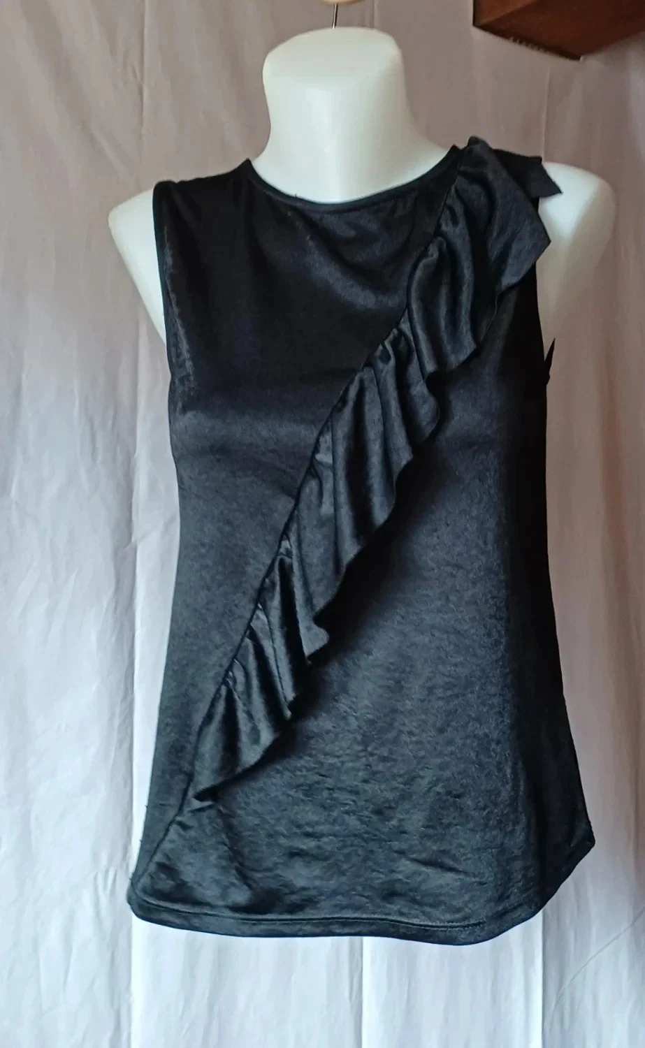 Top velours taille M